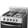 thumbnail image 4 of Estufa Midea 20" 4 Quemadores Gas LP Acero Inox, 4 of 11