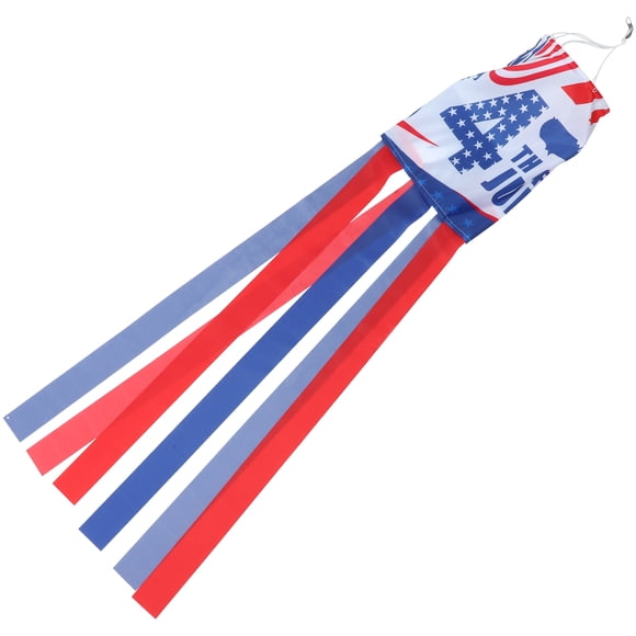KAKOWELY American Flag Windsock American US Flag Windsock Patriotic 4th July Memorial Day Independence Day Hanging Flag39.37"X6.3"X6.3"