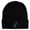 Dark Blue, variant on Cancer Color Ribbon Embroidered Long Beanie - Gold OSFM