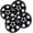 15 inch- Black Lacquer, variant on 4 PCS Toyota Corolla 15 inch Hubcaps for 2005-2008 Toyota Corolla Snap-On Black Lacquer 6 Spoke Style 15 inch Wheel Rims Cover for OEM NO. 42621-AB110