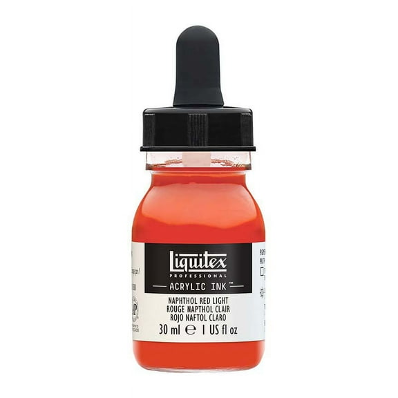 Liquitex Professional Acrylic Ink - Naphthol Red Light, 30 ml