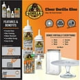 thumbnail image 5 of Gorilla Clear Glue Minis, Four 3 Gram Tubes, Clear, (Pack of 1), 5 of 8