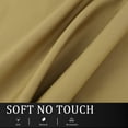 thumbnail image 6 of PiccoCasa 1Pc Pillowcase Zipper Long Staple Cotton, Standard Camel Color, 6 of 7