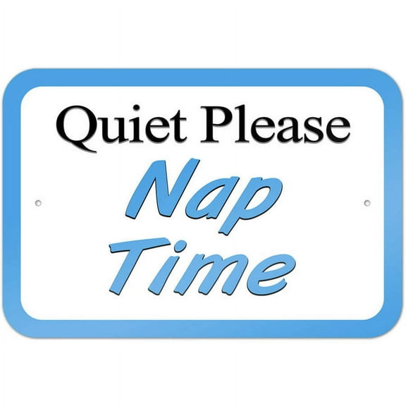 Quiet Please Nap Time Sign