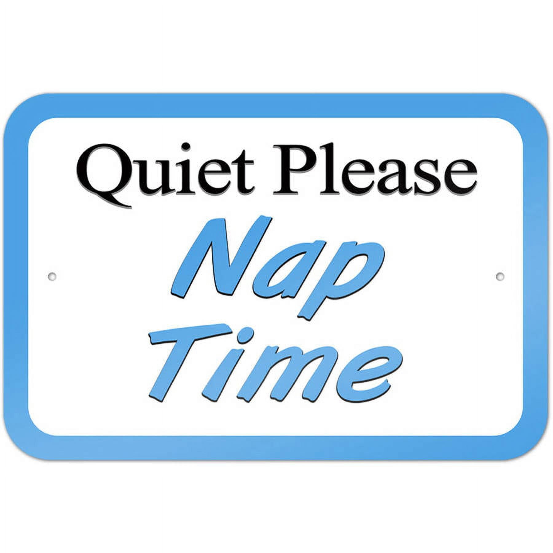 Quiet Please Nap Time Sign