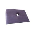 thumbnail image 4 of Toalla de mesa de masaje, almohada de masaje facial, estera, almohada suave para la cara, toalla con agujero Gris, 4 of 8