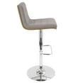 thumbnail image 3 of Tabouret de bar moderne milieu-du-siècle Vasari, de LumiSource, 3 of 7