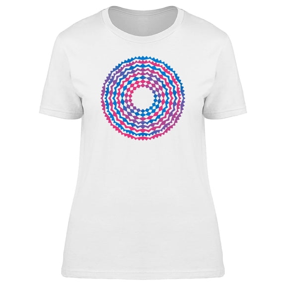 Abstract Swirling Art Tee Women's -Image by Shutterstock