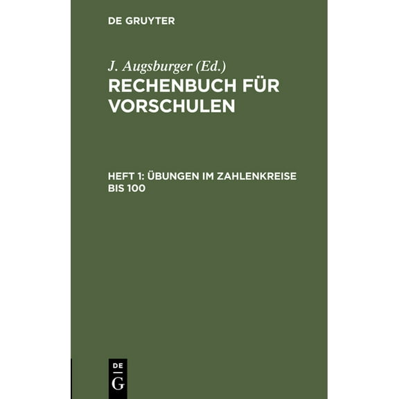 Ãbungen Im Zahlenkreise Bis 100., (Hardcover)