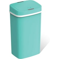 NPT-16-1 Automatic Touchless Motion Sensor Diaper Disposal Trash Can with lid, 4.2 gallon/16 L, Pink, Plastic