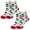 E, variant on WTXUE Socks for Women, Fuzzy Soft Fluffy Winter Cozy Slipper Socks Winter Warm Wool 2 Pairs Crew Cute Socks, 2-Pack