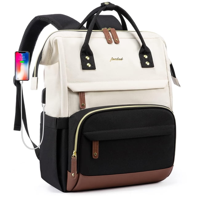 Mochila Focdod para portátil de 17 pulgadas impermeable negra