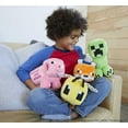 thumbnail image 4 of Mattel Minecraft Basic Plush Pig Stuffed Animal, Soft Doll Inspired by Video Game Character, 8 inch, 4 of 5