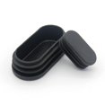 thumbnail image 3 of 100 piezas de tapas de plástico de 15x30mm, para tubos de patas de muebles, tapas de extremos ovaladas, para tapón de patas de silla de plástico, para tubo ovalado, 3 of 5