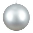 thumbnail image 1 of Adorno Navideño Bola Gigante Vickerman Plata Mate 20 cm, 1 of 2