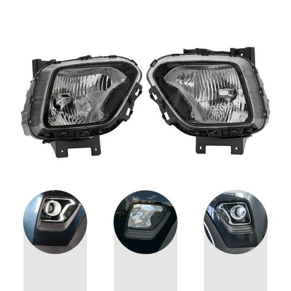Halogen Headlight Fit for Kia Soul 2020-2021 Headlight Pair Set New