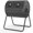 Classic Black, variant on Dual Chamber Tumbling Composter 45 Gallon Large Outdoor Tumbling Composter Efficient Batch Composting Easy Turn Design (Classic Black)