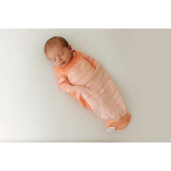 Swaddelini Orange Swaddle Sleepsack, 6-12 Pounds