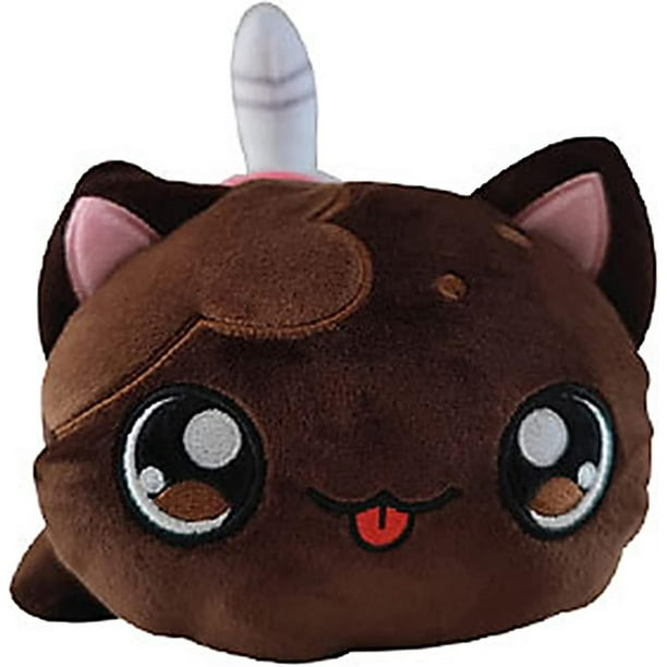 Cute Kawaii Aphmau Meows Cat Plush Toy Soft Meemeow Stuffed Donut