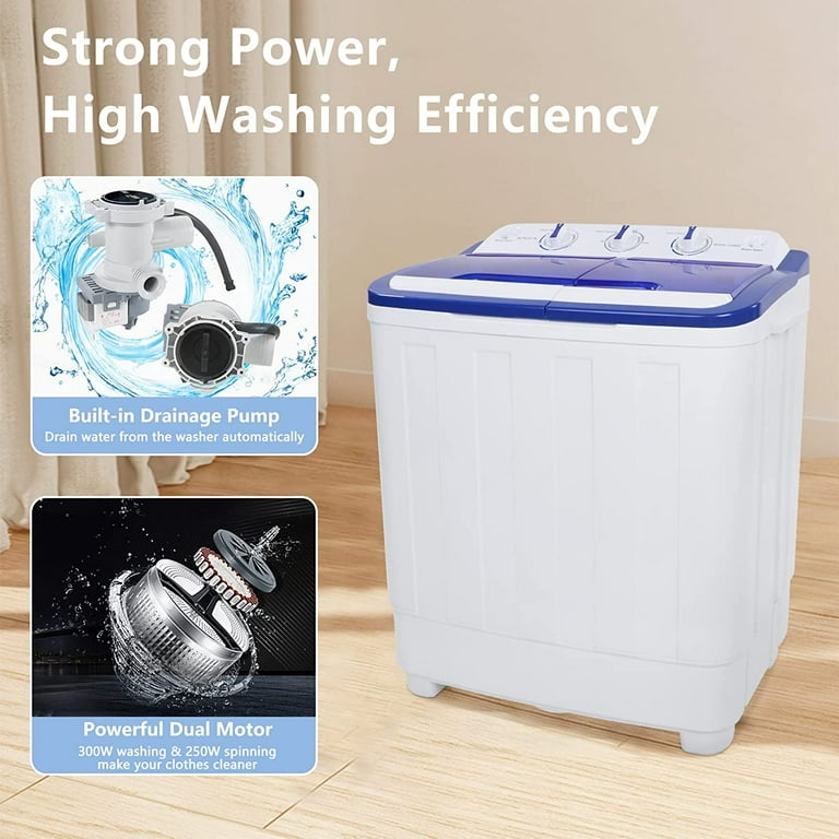 ROVSUN Portable Washing Machine, Mini Washer And Dryer, 42 OFF