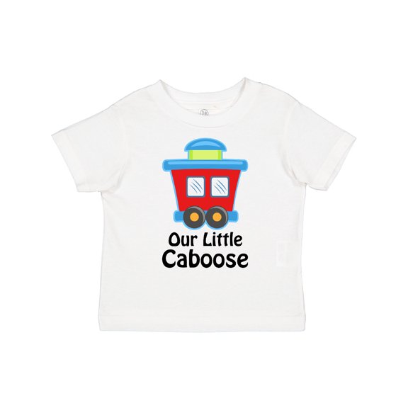 Inktastic Train Our Little Caboose New Baby Boys or Girls Toddler T-Shirt