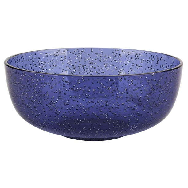 Zak! Designs 29 Ounce Spritz Bubbly Blue Soup Bowls
