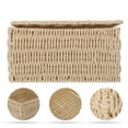 thumbnail image 3 of Shisuyan 1pc Storage Basket Desktop Basket Sundries Storage Basket for Home (Beige), 3 of 8