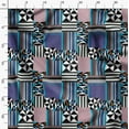 thumbnail image 3 of Soimoi Pure Silk Multi-color Fabric By the Yard - 42 Inch Wide -Geometric Material - Artistic and Modern Patterns for Various Uses Printed Fabric, 3 of 6