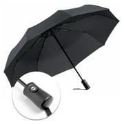 23" Windproof Umrellas, Compact Automatic Triple Folding Umbrellas