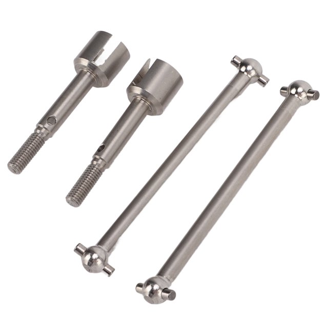Drive Shaft Axle, Stable Powerful High Precision Shockproof Solid Strong Stainless Steel Rear Axle for Remote Control Enthusiasts