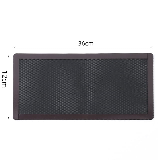 Dust Filter For Computer Cooler Fan 12x36cm Magnetic Frame PC Fan Dust Mesh PC Cooler Filter Dustproof PVC Cover 12x36cm