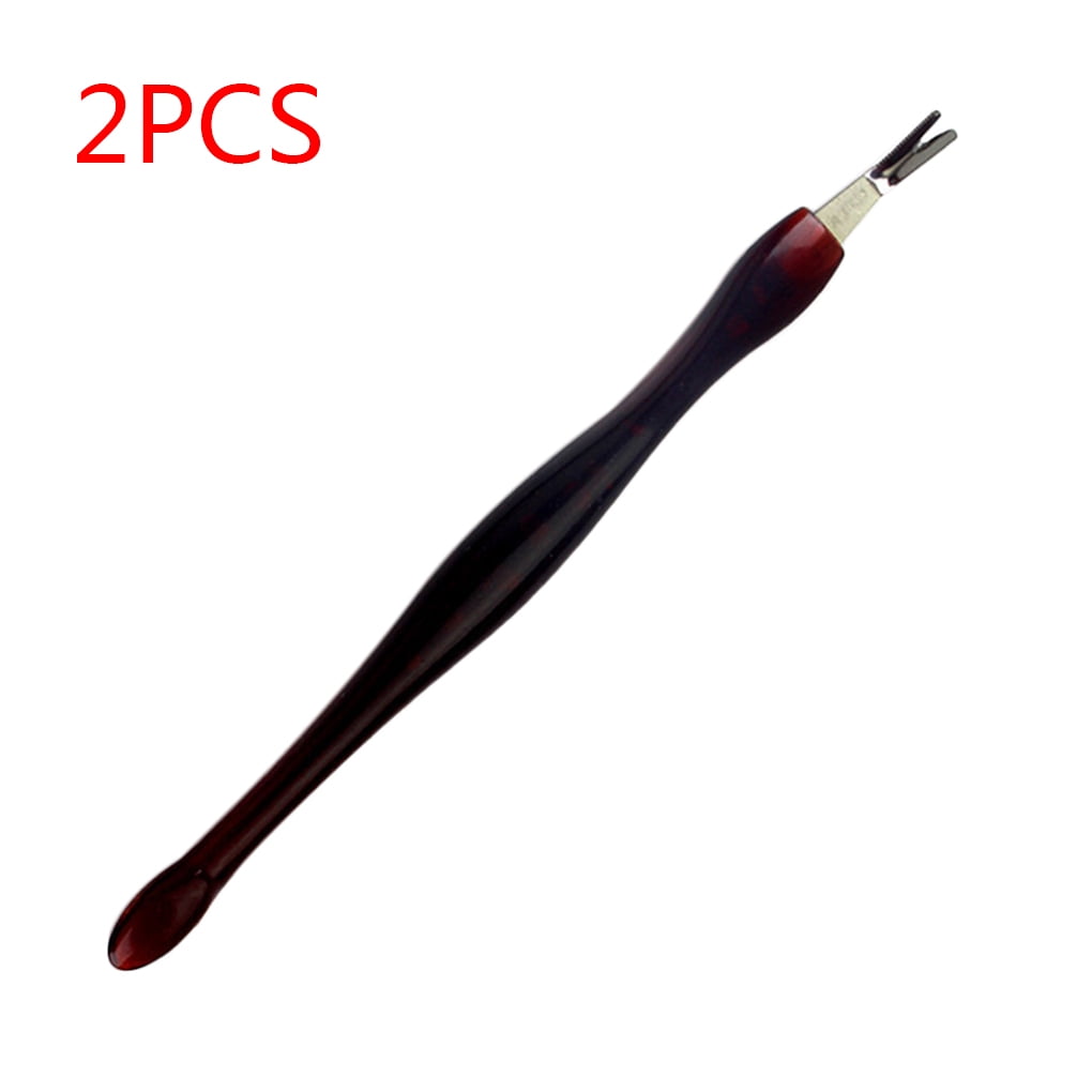 2pcs Nail Art Tools Nails Dead Skin Forks Manicure Cuticle Remover Tools