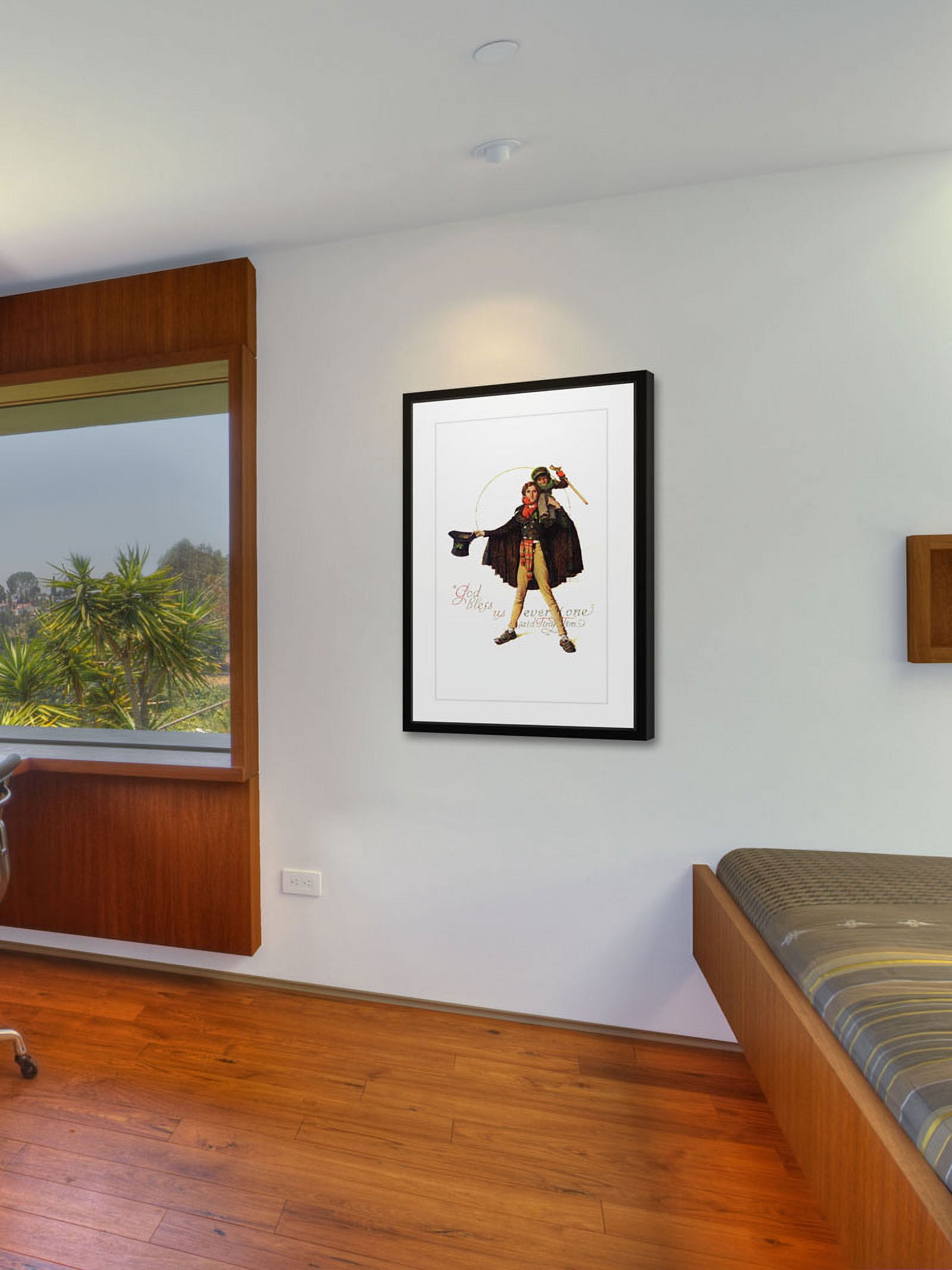 Marmont Hill "Tiny Tim" by Norman Rockwell Framed Art Print