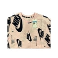 thumbnail image 2 of Nike AOP Tee Shirt DR7817-663 Black Pink All Over Print T-Shirt Choose Size (S), 2 of 3
