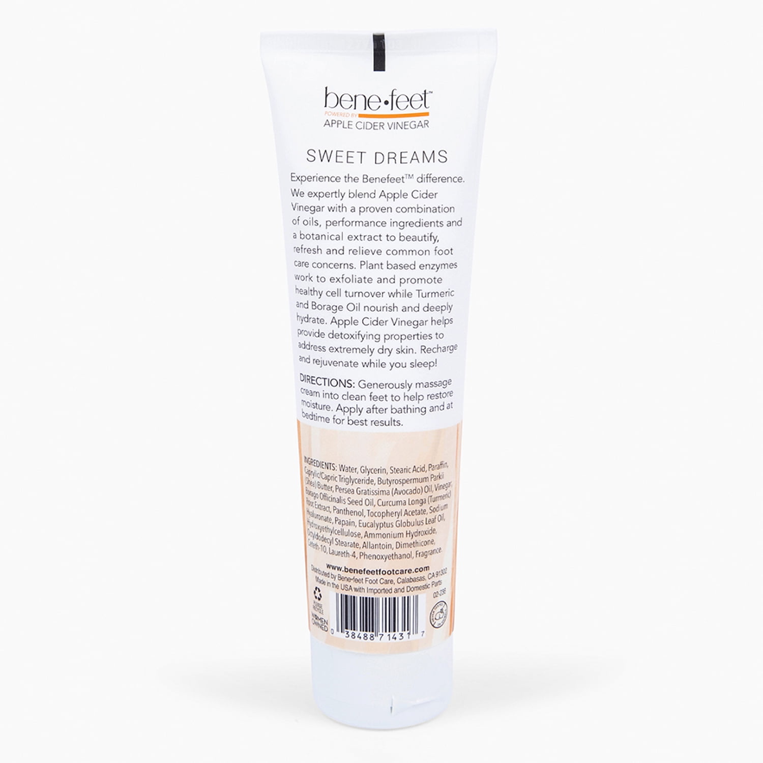 (2 pack) Benefeet Sweet Dreams Overnight Foot Repair Lotion, 4 oz