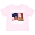thumbnail image 3 of Inktastic Military Dad Welcome Home USA Flag Boys or Girls Toddler T-Shirt, 3 of 5