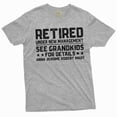 thumbnail image 5 of Men's Funny custom retirement T-shirt custom grandkids names personalized gift shirt for grandpa, 5 of 6