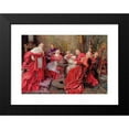 thumbnail image 2 of Giuseppe Signorini 14x11 Black Modern Framed Museum Art Print Titled - Afternoon Relaxation, 2 of 5