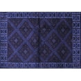 thumbnail image 1 of Ahgly Company Indoor Rectangle Persian Blue Traditional Area Rugs, 8' x 10', 1 of 4