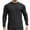 Black #03, variant on Nmnitkp Men's Sweatshirts Comfortable and Warm Men's Cotton Lightweight Sweatshirts Casual Long Sleeve Crewneck Sweaters Fall Fitted Pullover Tops for Going Out