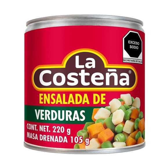Ensalada de verduras La Costeña 220 g