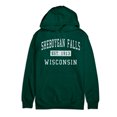 thumbnail image 1 of Sheboygan Falls Wisconsin Classic Established Premium Cotton Hoodie, 1 of 1