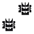 thumbnail image 2 of kurtrusly T-Shirt Ruler Tool Alignment Craft Tool Guide 5PCS Center Designs for Precise Results Black 5 Pcs 2Set, 2 of 6