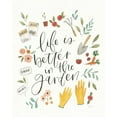 thumbnail image 2 of Jackson, Jenaya 15x18 White Modern Wood Framed Museum Art Print Titled - Life in Full Bloom IV, 2 of 4