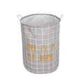 thumbnail image 2 of Linen Foldable Sundries Laundry Hamper Storage Basket linen Storage Clothes Toys Storage Barrels, 2 of 4