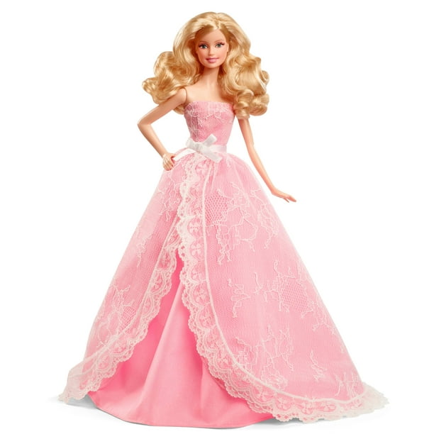 Deseos de cumpleaños de Doll Barbie 2015