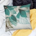 thumbnail image 2 of BANET  Pillow Sham, Flowers Buds Leaf at The top Left Corner Season Celebrating Theme, Decorative Standard King Size Printed Pillowcase White, 2 of 5
