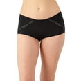 thumbnail image 3 of Maidenform M Stretch Microfiber Lace Trim Boyshort, 3 Pack, 3 of 14