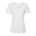 thumbnail image 1 of Bella Canvas 6405 Missy Jersey T-Shirt à Manches Courtes à Col en V, S, 1 of 2