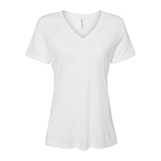 Bella Canvas 6405 Missy Jersey T-Shirt à Manches Courtes à Col en V, L